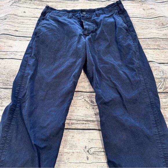 American Eagle Outfitters Blue Original Straight Chinos Size 30x30 - Picture 3 of 8